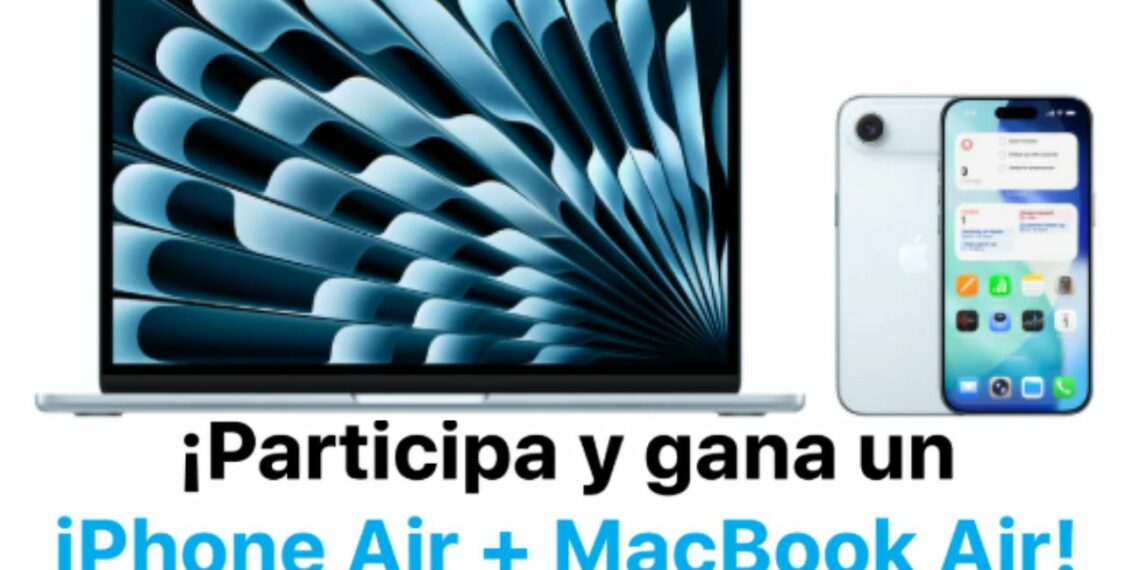 Sorteo Black Friday de Rossellimac gana un iPhone Air y un MacBook Air 13