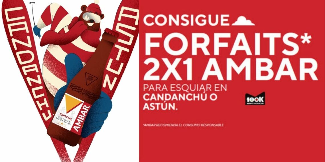 Ambar impulsa el esquí en el Pirineo con forfaits 2×1 hasta marzo de 2026