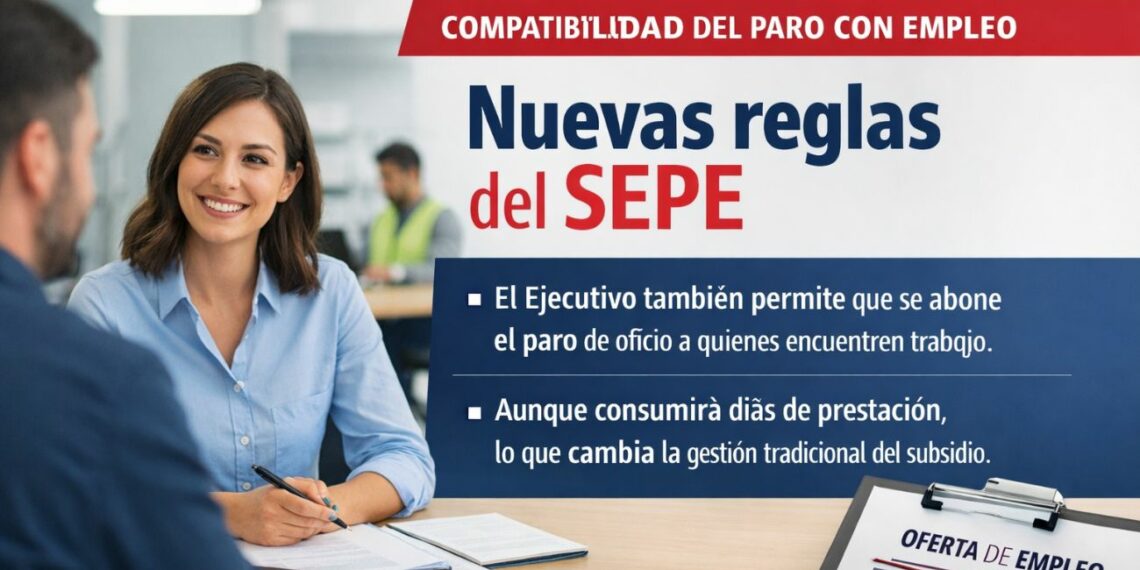 Compatibilidad del paro con empleo: el SEPE activa un nuevo modelo que cambia las reglas del juego