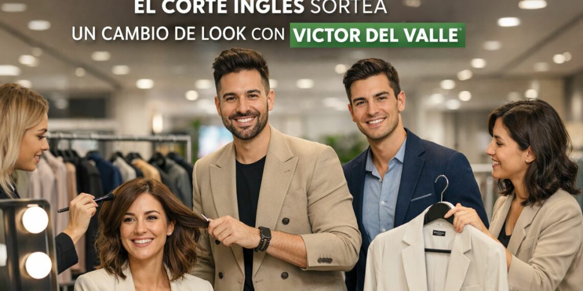 El Corte Inglés lanza un sorteo para ganar un cambio de look con Víctor del Valle en Sevilla