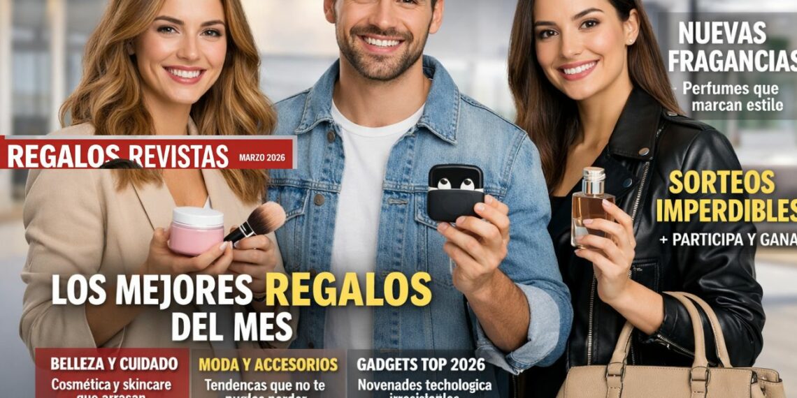 Regalos revistas marzo 2026: cosmética de lujo por menos de 7 euros