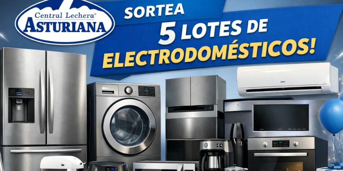 Sorteo Central Lechera Asturiana y gana electrodomésticos