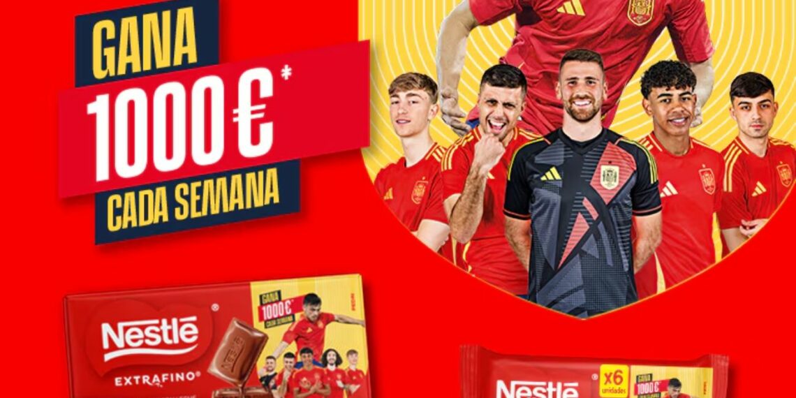 Sorteo Nestlé Extrafino 43 tarjetas Mastercard de 1.000 euros