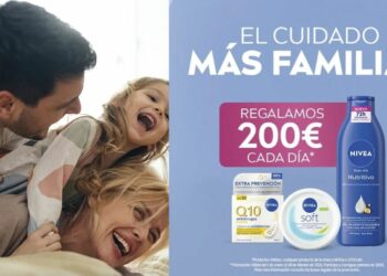 Sorteo diario Nivea de 200 euros para premiar la fidelidad de sus clientes