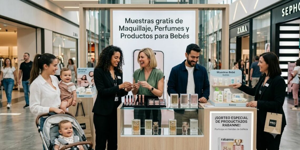 Muestras gratis de maquillaje, perfumes y productos para bebés: así puedes conseguir regalos y entrar en el sorteo de Rabanne