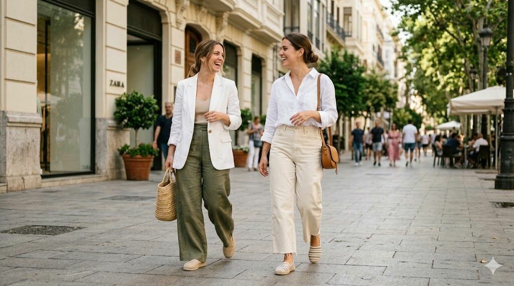 Los pantalones frescos de Zara para llevar con alpargatas