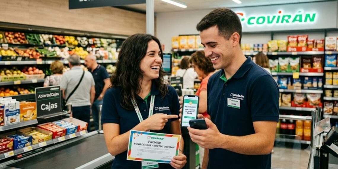 Covirán sortea 3 bonos de 500 euros