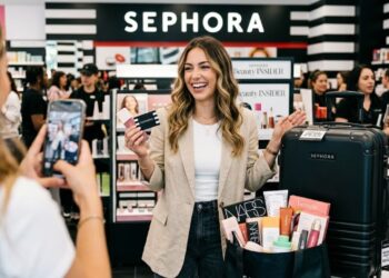 Sephora regala un año de productos de belleza y una maleta de viaje
