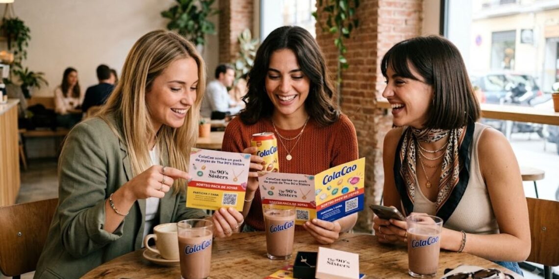 ColaCao sortea un pack de joyas de The 90’s sisters