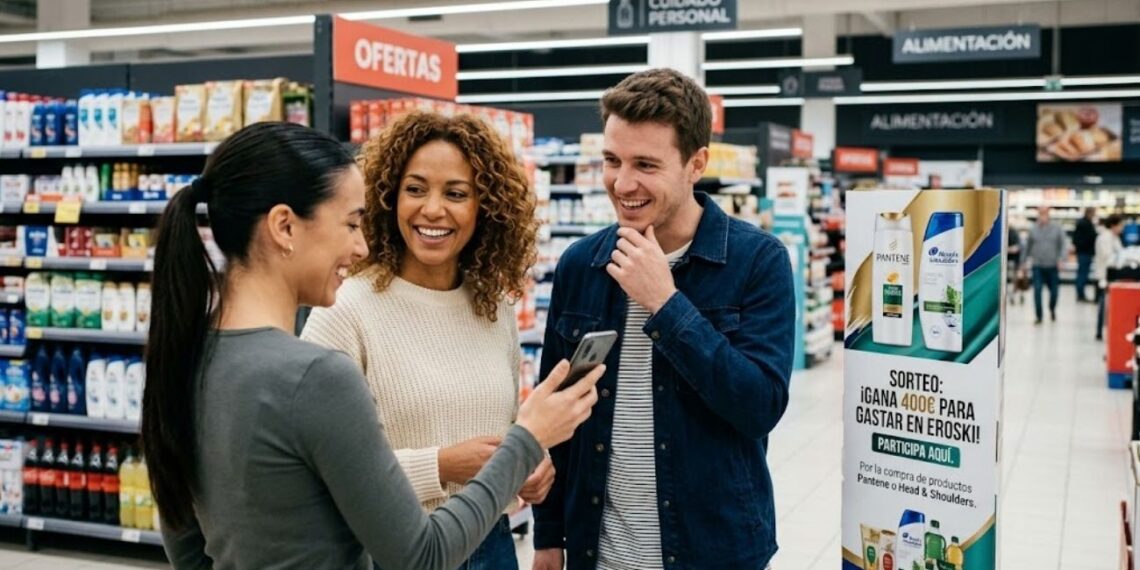 Pantene y Head & Shoulders sortean 400 euros para gastar en Eroski