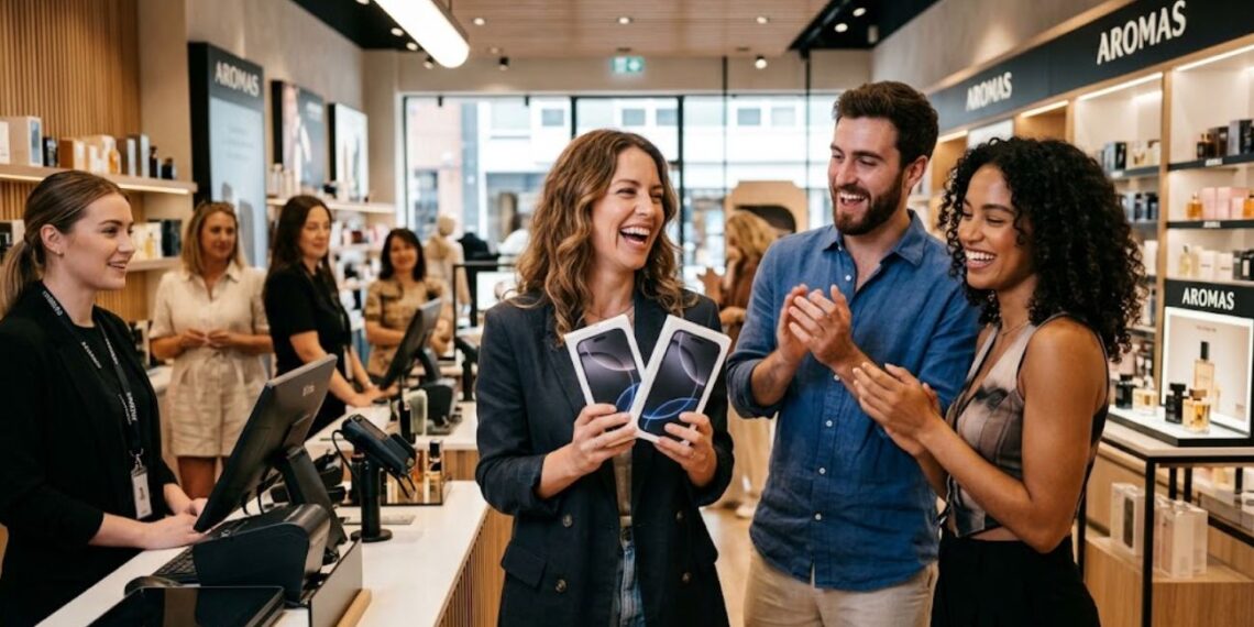 Aromas sortea 2 iPhone 17 gratis por una compra de 50 euros