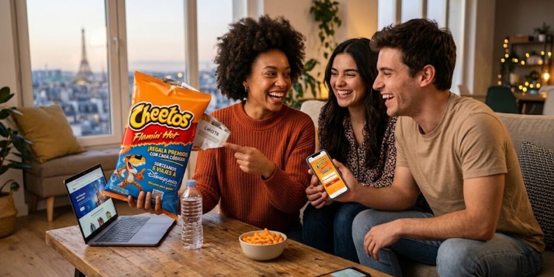 Cheetos regala premios con cada código y sortea 5 viajes a Disneyland Paris