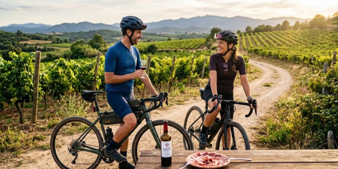 Redondo Iglesias sortea una ruta en bici entre viñedos y un jamón entero ya loncheado