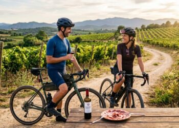 Redondo Iglesias sortea una ruta en bici entre viñedos y un jamón entero ya loncheado