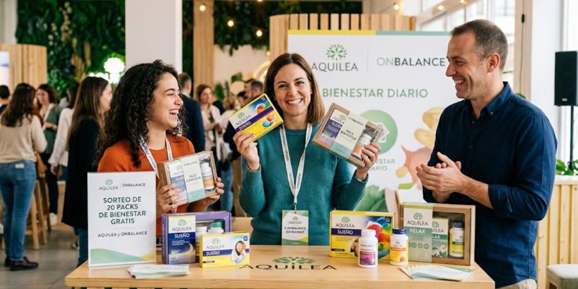 Sorteo de 20 packs de bienestar gratis Aquilea y OnBalance