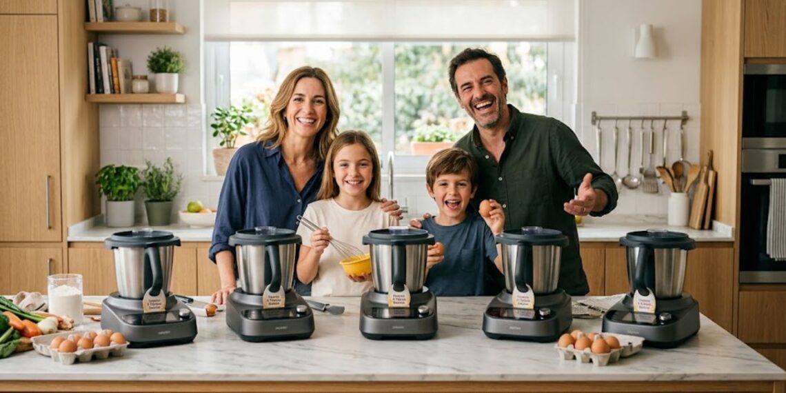 Sorteo de 5 robots de cocina valorados en 400 euros