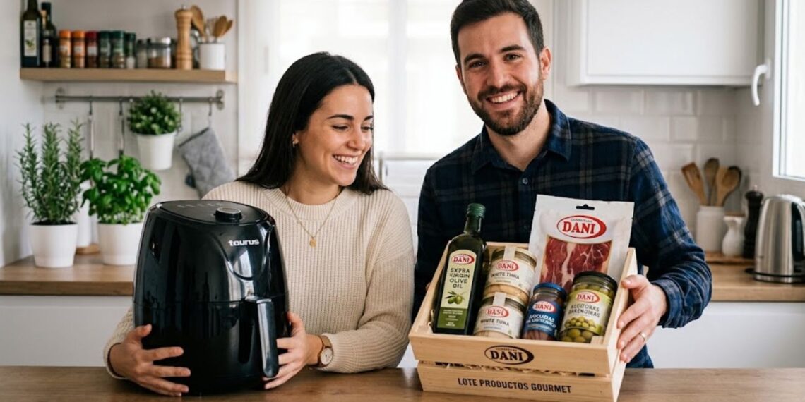 Taurus y Conservas Dani sortean una airfryer y un lote de productos gourmet