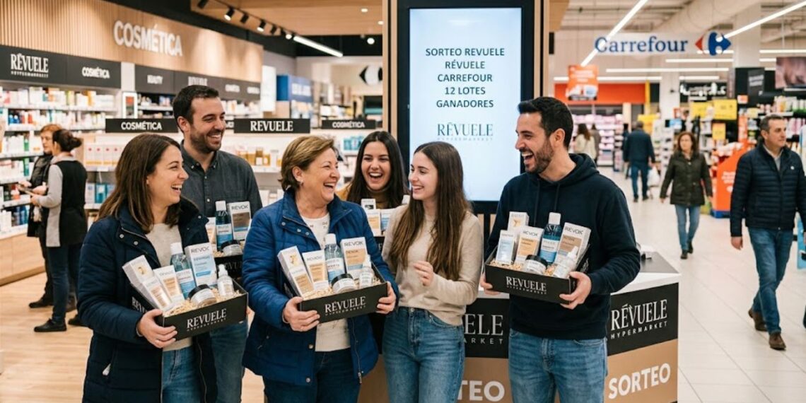 Carrefour sortea 12 lotes de cosméticos Revuele