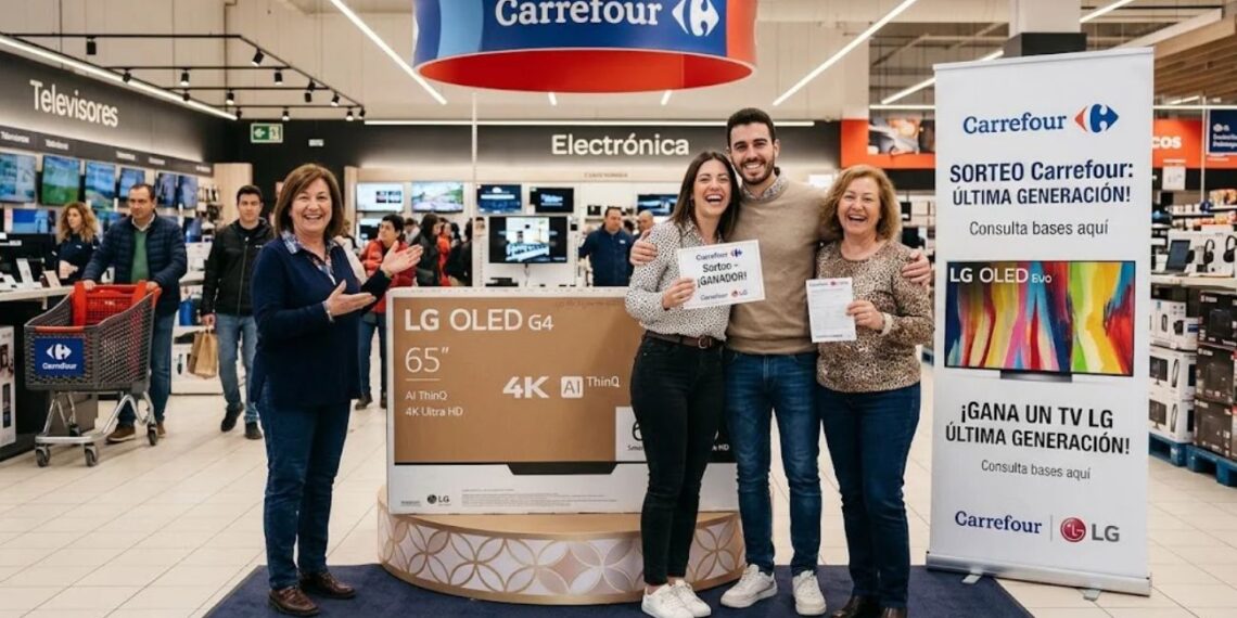 Carrefour sortea un televisor LG de última generación