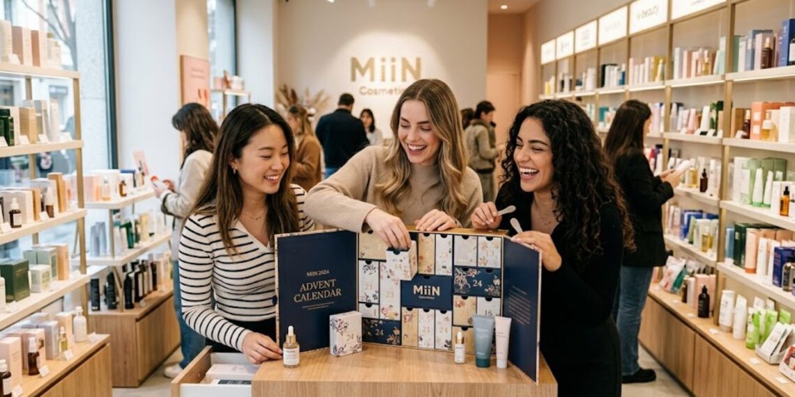 MiiN Cosmetics sortea un calendario de Adviento de 400 euros