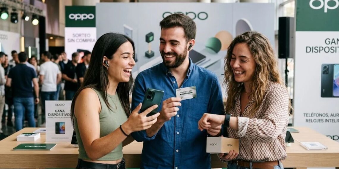 OPPO sortea un móvil Reno 16 Pro una tablet y siete dispositivos más gratis